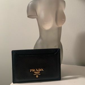 Prada Saffiano Leather Card Holder